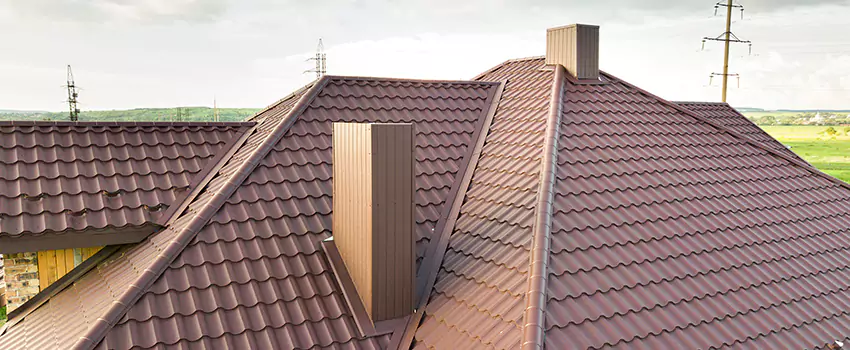Residential Chimney Flashing Restoration in Kent, OH