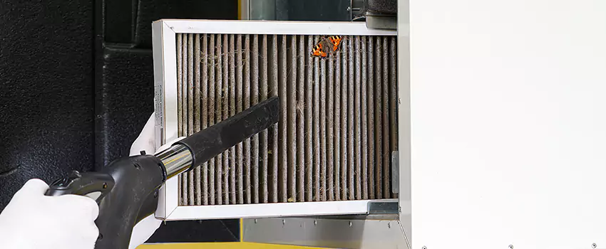 Clogged Air Duct Cleaning Process in Kent, OH