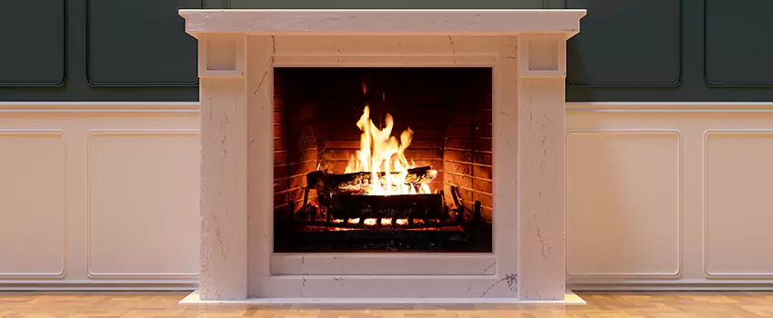Decorative Electric Fireplace Installation in Kent, Ohio
