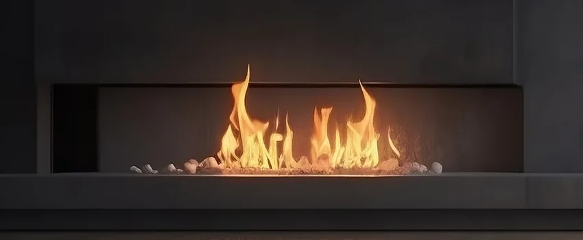 B-Vent Gas Fireplace Installation in Kent, OH