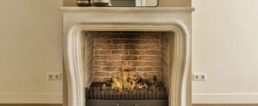 Vintage-style Fireplace Redesign in Kent, Ohio