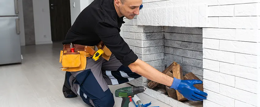 Fireplace Damaged Damper Frame Repair Services in Kent, Ohio